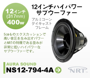 TuE[t@[Xs[J[jbg AURASOUND NS12-794-4A